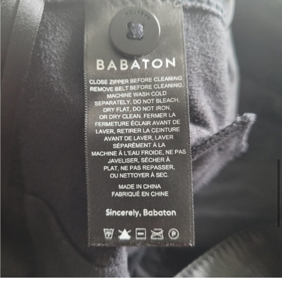 Babaton Vegan Leather Tie-Front Pants - Picture 10 of 12